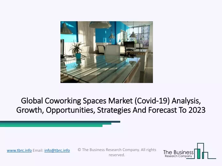 global global coworking coworking spaces market