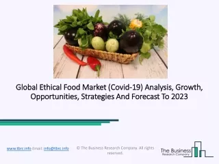 global ethical food market global ethical food
