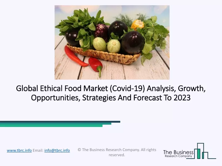 global ethical food market global ethical food