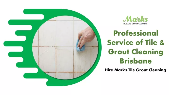 professional service of tile grout cleaning