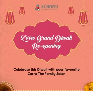 Zorro Grand Diwali Re-Opening - Flat 50% Discounts