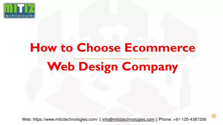 how to choose ecommerce web design company