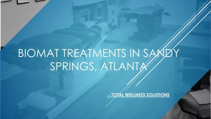 biomat treatments in sandy springs atlanta