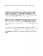 Electronic Data Interchange - slide 1