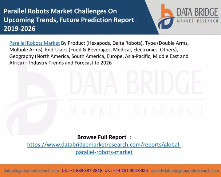 parallel robots market challenges on upcoming