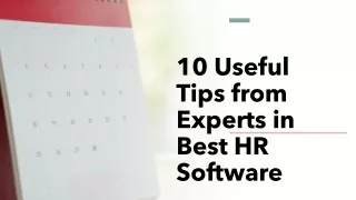 Best HR Software - Usage and Common features