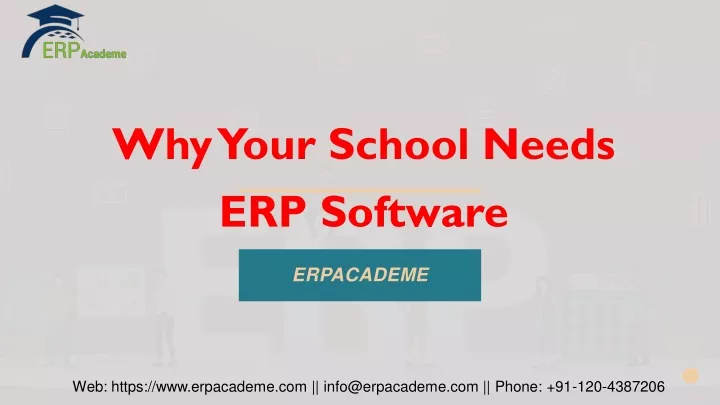 why your school needs erp software