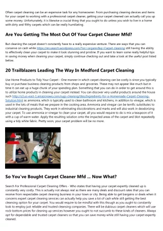 How to Save Money on carpet cleaning