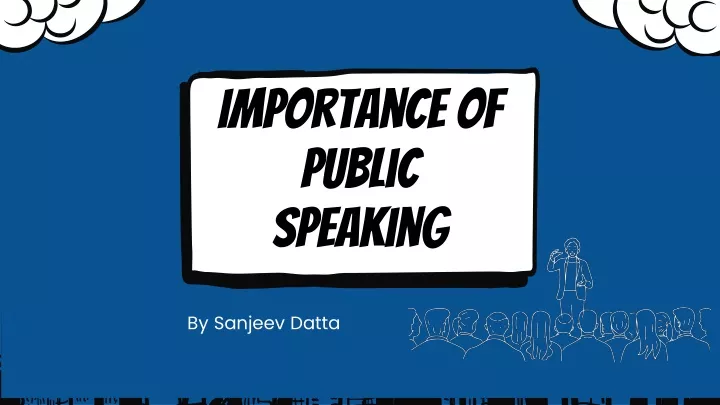 importance of public speaking