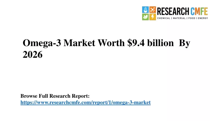omega 3 market worth 9 4 billion by 2026
