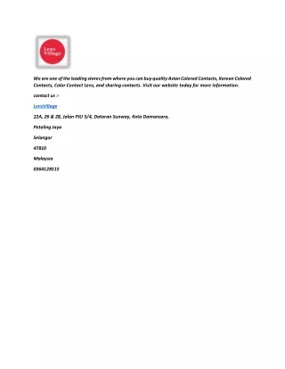 we are one of the leading stores from where