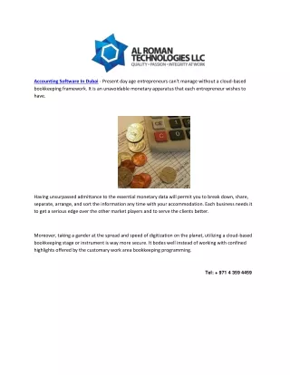 accounting software in dubai present