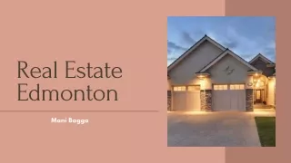 Real Estate | Homes for Sale in Edmonton | Mani Bagga