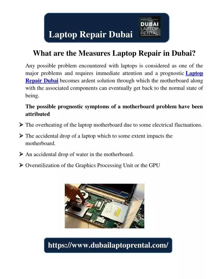 laptop repair dubai