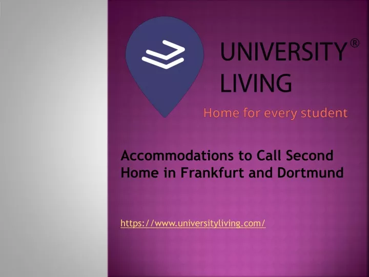 accommodations to call second home in frankfurt