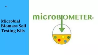 microbial biomass soil testing kits