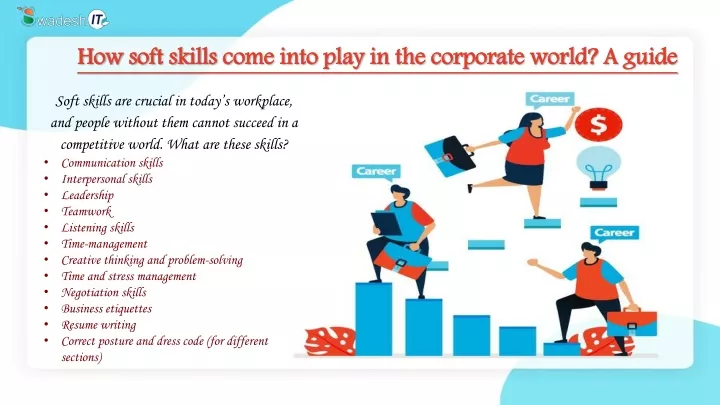 how soft skills come into play in the corporate