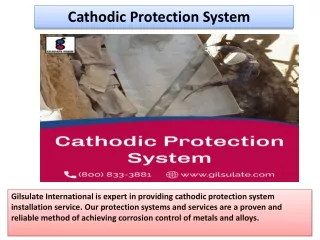 cathodic protection system