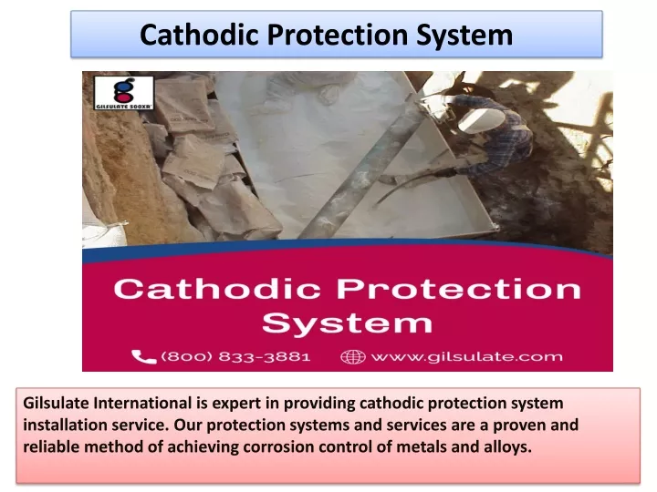 cathodic protection system