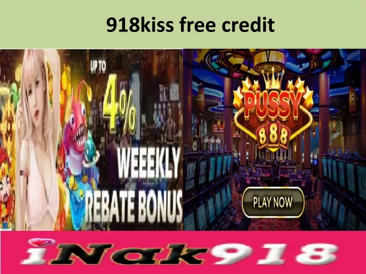 918kiss free credit