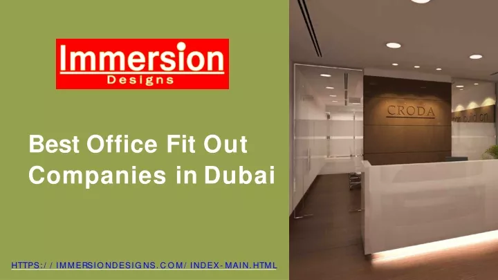 best office fit out companies in dubai
