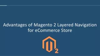 advantages of magento 2 layered navigation