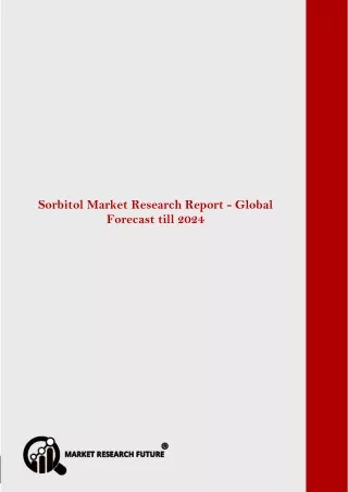 sorbitol market size is estimated to reach