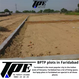 Best plots in faridabad BPTP