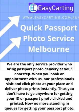 Quick Passport Photo Service Melbourne