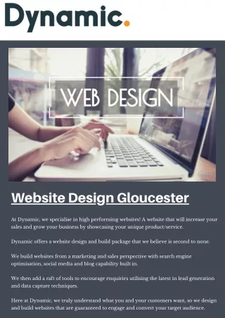 website design gloucester
