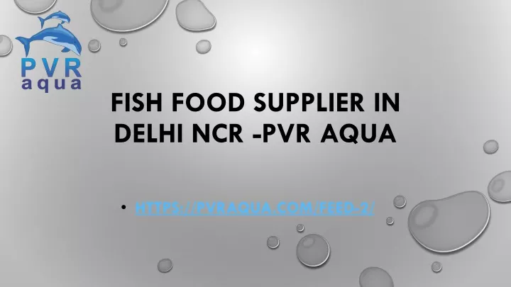 fish food supplier in delhi ncr pvr aqua