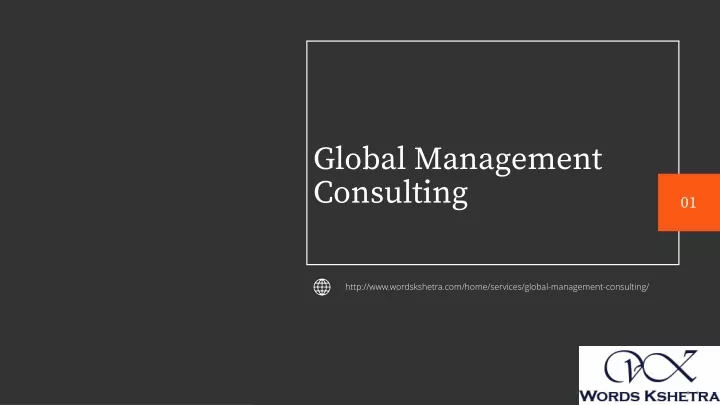 global management consulting