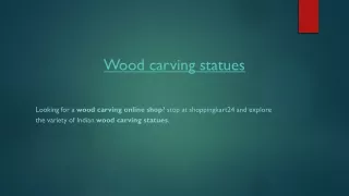 Wood Carving Statues | Online Shop | Sculptures | Indian