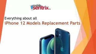 everything about all iphone 12 models replacement