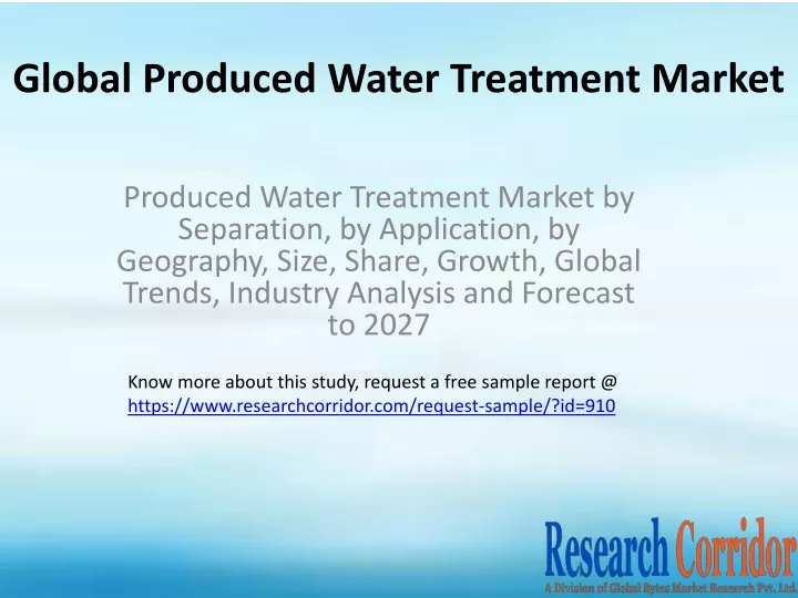 global produced water treatment market