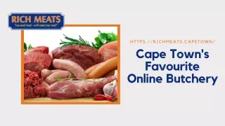Cape Town's Favourite Online Butchery