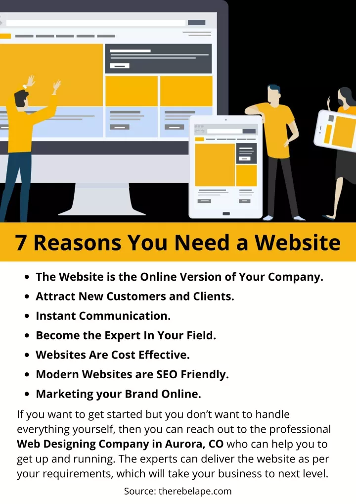 7 reasons you need a website