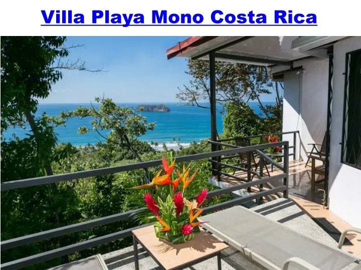 villa playa mono costa rica