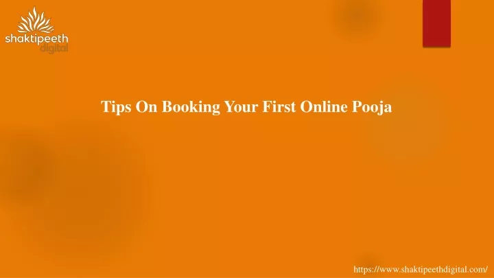 tips on booking your first online pooja