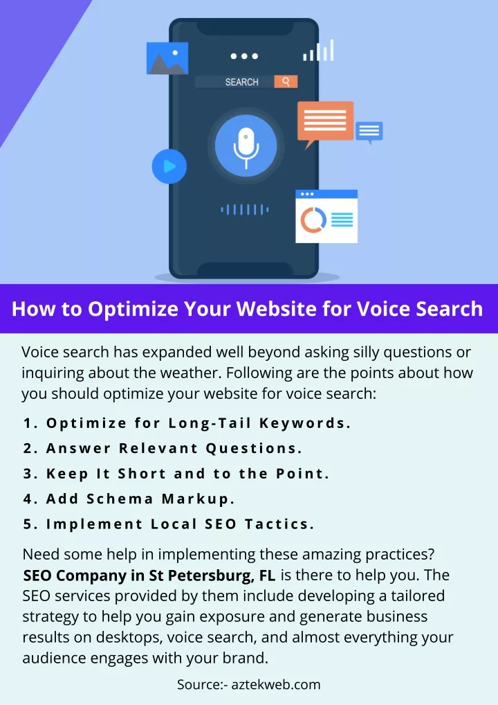how to optimize your website for voice search