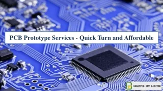 pcb prototype services quick turn and affordable