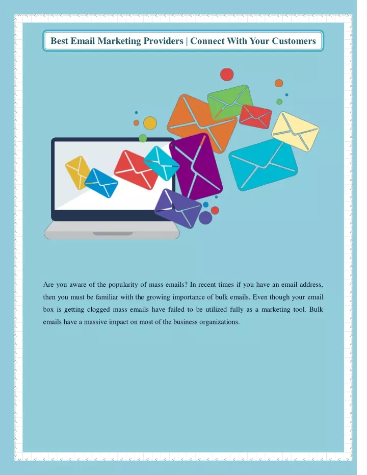 best email marketing providers