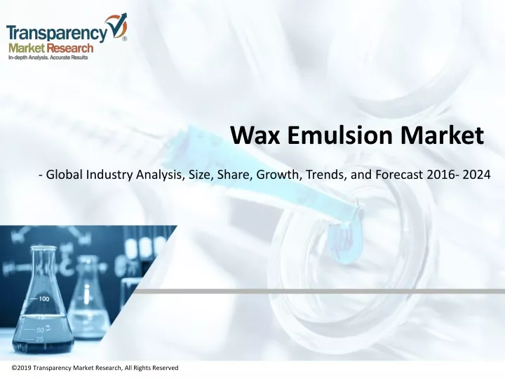 wax emulsion market