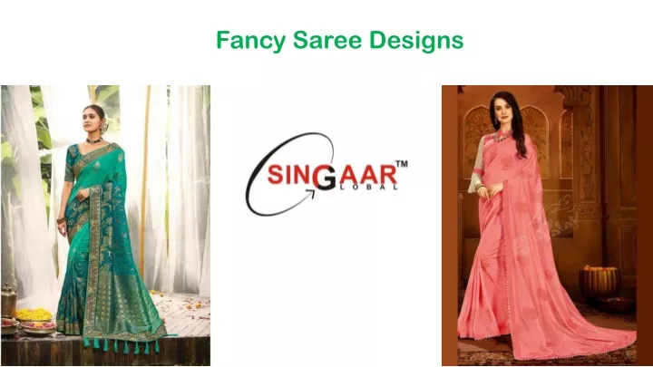 fancy saree designs