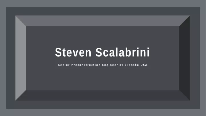 steven scalabrini