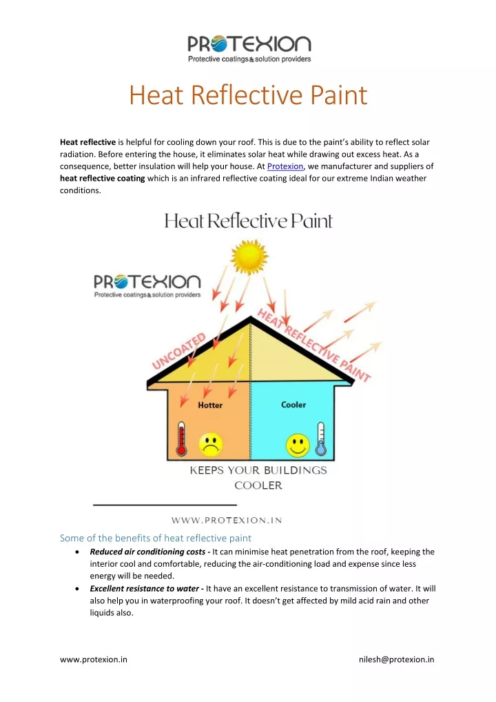 heat reflective paint