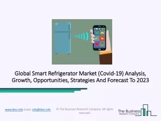 global global smart refrigerator market smart