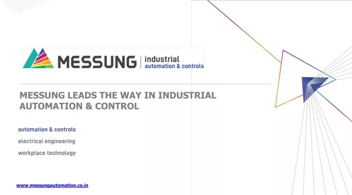 messung leads the way in industrial automation control