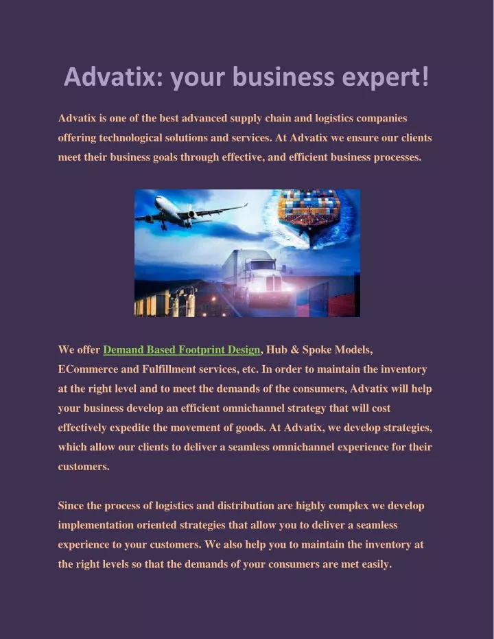 advatix your business expert
