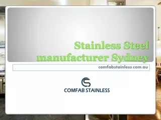 Stainless Steel manufacturer Sydney